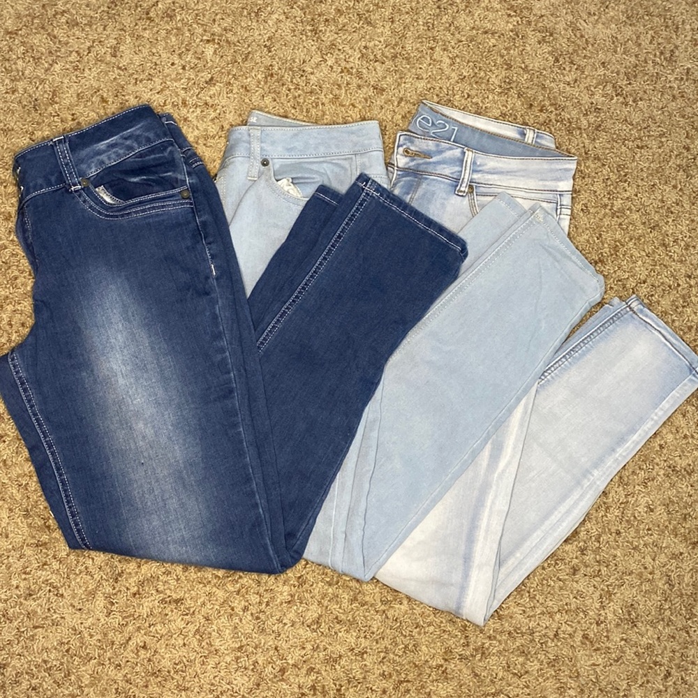 Jeans bundle - Mid rise, high rise, and low rise. Size 7/8.